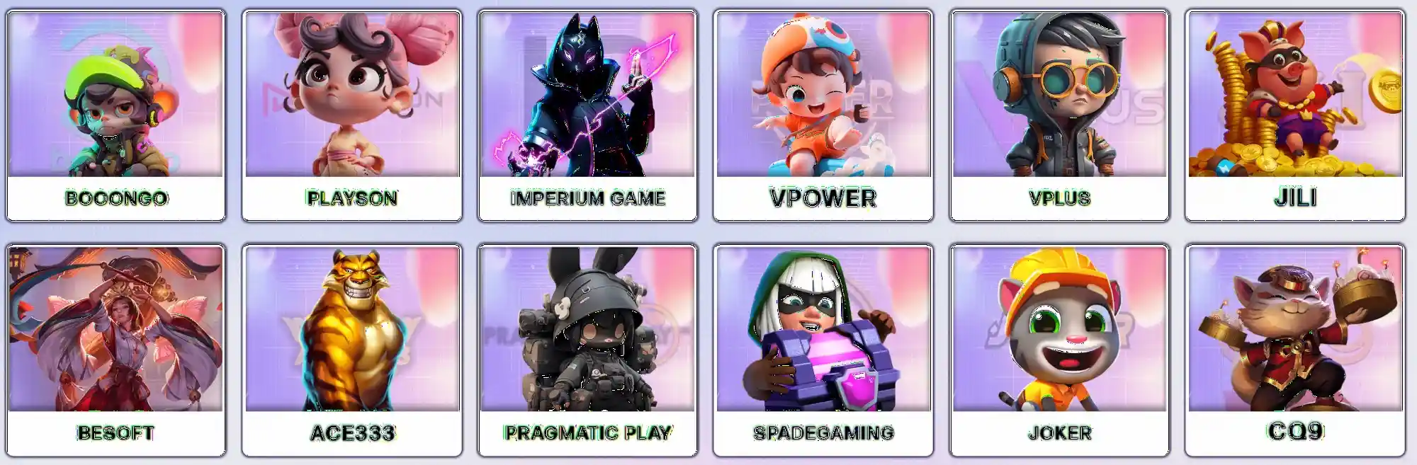 Popular pokies available at MrWin9
